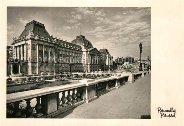 Bruxelles Bruessel Palais Royale Königlicher Palast