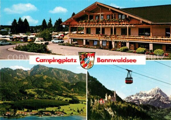 Schwangau Campingplatz am Bannwaldsee Bergbahn Al