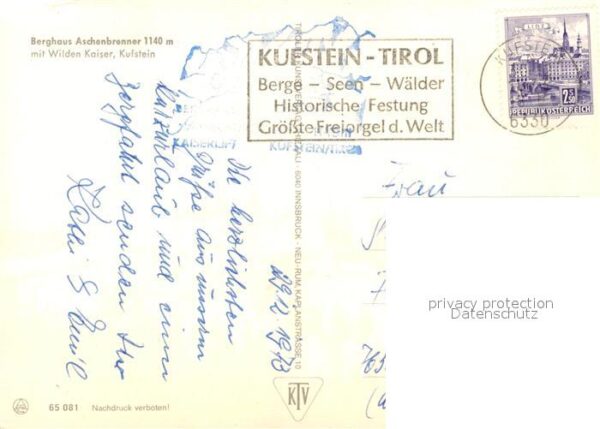 Kufstein Tirol Berghaus Aschenbrenner am Wilden Kaiser – Bild 2