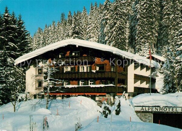 Gargellen Vorarlberg Alpenhotel Heimspitze im Montafon Winte