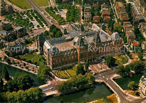 Amsterdam Niederlande Rijksmuseum Fliegeraufnahme