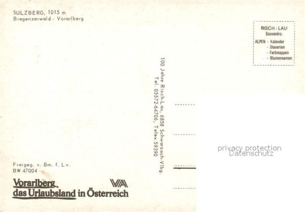 Sulzberg Vorarlberg Panorama Bregenzerwald Alpen Fliegerauf – Bild 2