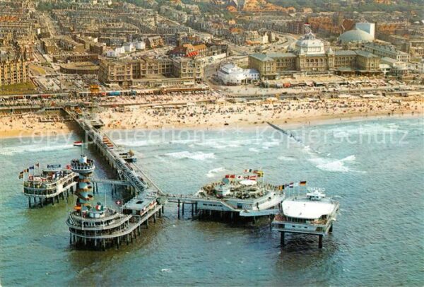 Scheveningen Pier Seebrücke Fliegeraufnahme