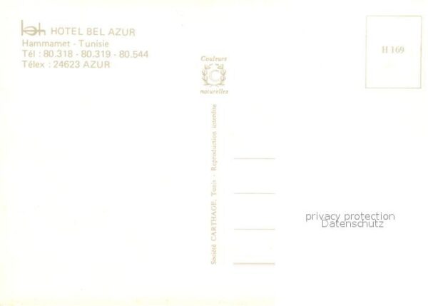 Hammamet Hotel Bel Azur Fliegeraufnahme – Bild 2