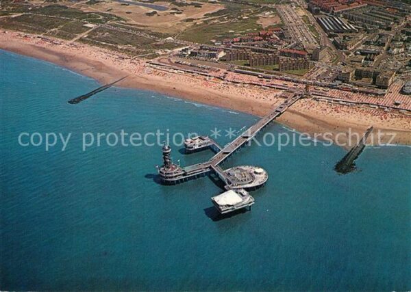 Scheveningen Pier Seebrücke Fliegeraufnahme