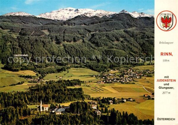 Rinn Panorama mit Judenstein Wallfahrtskirch