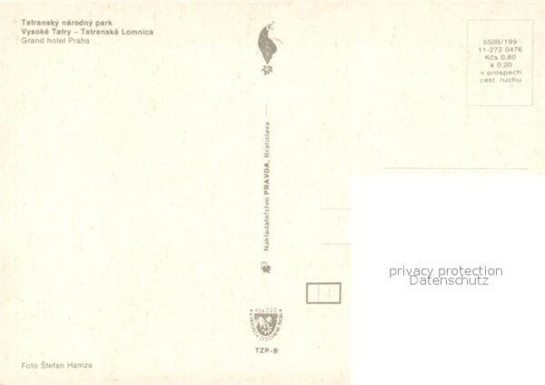 Tatranska Lomnica Grand Hotel Praha Vysoke Tatry Hohe Tat – Bild 2