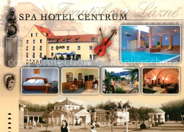 Frantiskovy Lazne Spa Hotel Centrum Restaurant Hallenbad