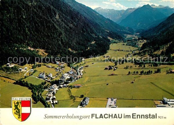 Flachau Panorama Ennstal mit Radstädter Tauern