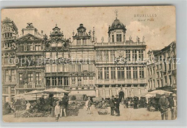 Bruxelles Bruessel Grand_ Place Marktplatz