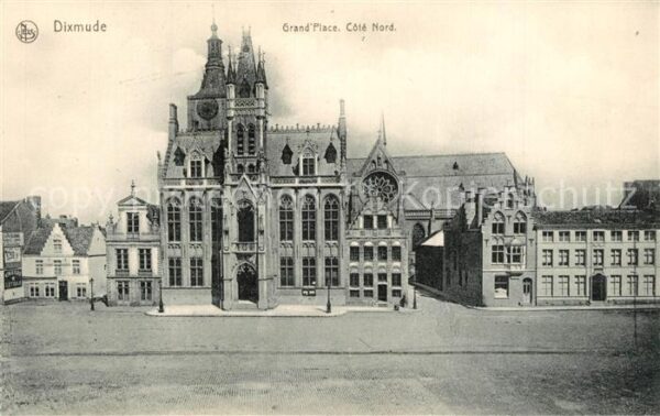 Dixmude Grande Place Marktplatz