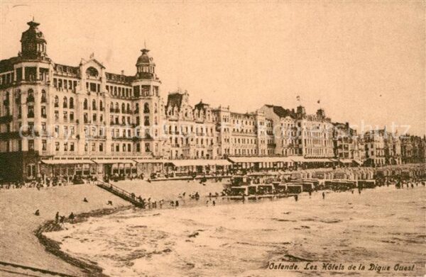 Ostende Oostende Les Hotels de la Digue Ouest