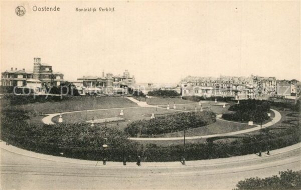 Oostende Ostende Koninklijk Verblijf Palais du Roi et ja
