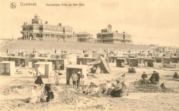 Ostende Oostende Koninklijke Villa en den Dijk Plage Pal
