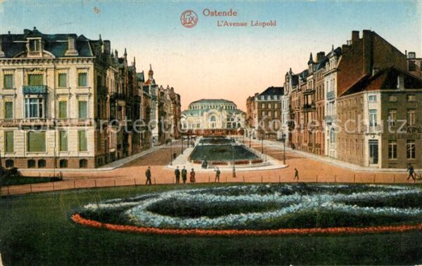 Ostende Oostende Avenue Léopold