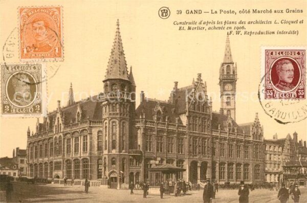 Gand Belgien La Poste