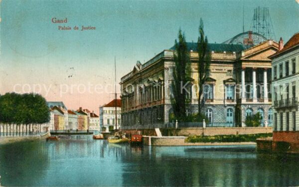Gand Belgien Palais de Justice Justizpalast