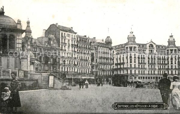 Ostende Oostende Les Hotels de la Digue