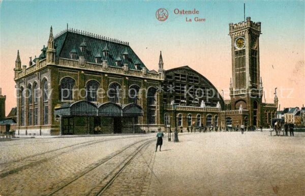 Ostende Oostende La Gare Bahnhof Serie 116 No. 11