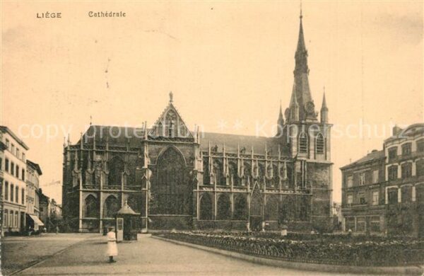 Liege Luettich La Cathedrale