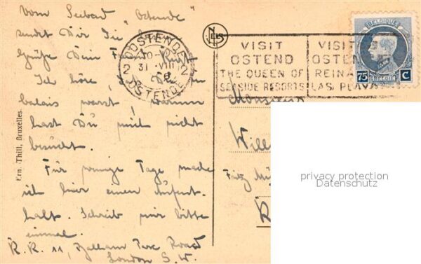 Ostende Oostende Le Kursaal Boulevard Van Iseghem – Bild 2