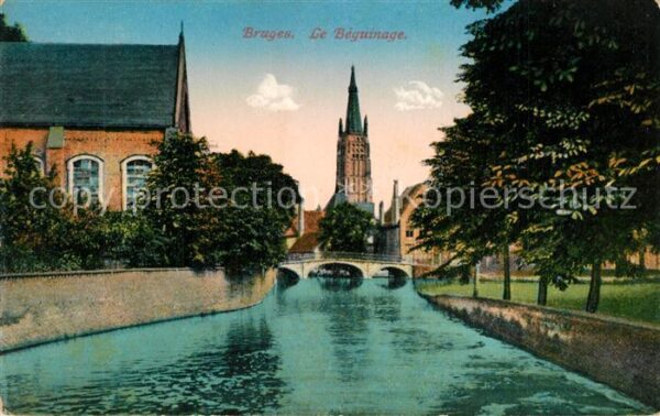 Bruges BRUGGE Belgie Le Béguinage