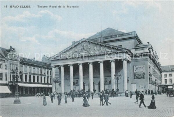 Bruxelles Bruessel Théâtre Royal de la Monnaie