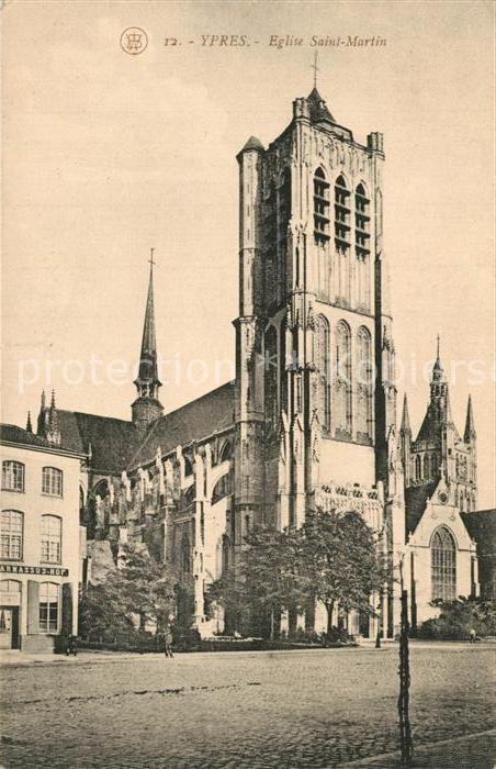 Ypern Ypres Eglise Saint Martin