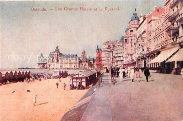 Ostende Oostende Les Grands Hotels et le Kursaal