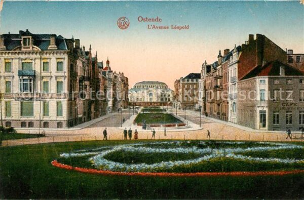 Ostende Oostende Avenue Léopold