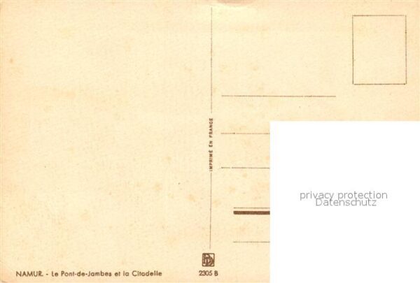 Namur Wallonie Pont de Jambes et la Citadelle Dessin K – Bild 2