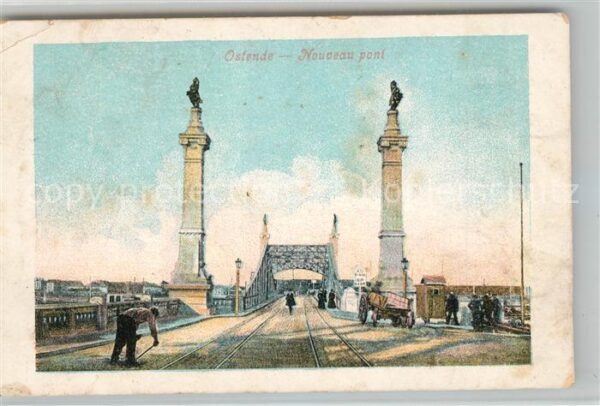 Ostende Oostende Nouveau pont