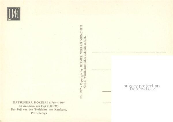 Honshu Der Fuji von den Teefeldern von Katakur – Bild 2