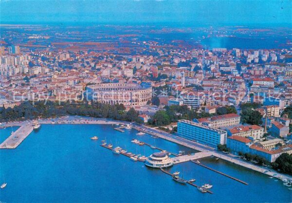 Pola Pula Croatia Fliegeraufnahme