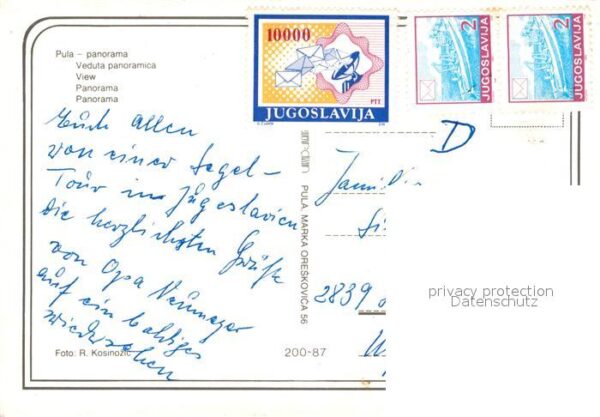 Pola Pula Croatia Fliegeraufnahme – Bild 2