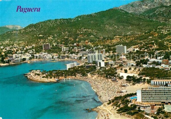 Paguera Mallorca Islas Baleares Playa de Tora Vista aerea
