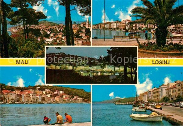 Mali Losinj Teilansichten Promenade