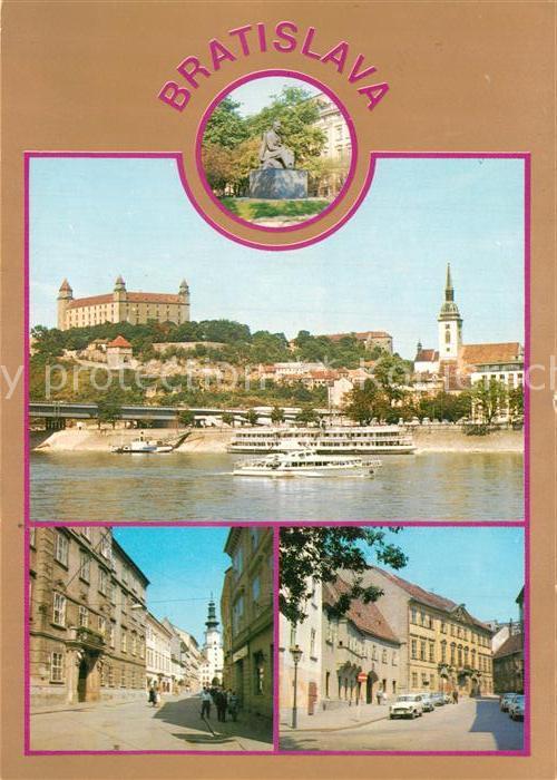 Bratislava Pressburg Pozsony Pamatnik basnika Hiedoslava a Hviezdosl
