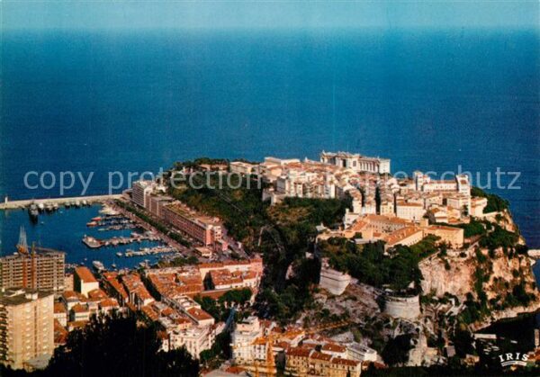 Monaco Vue generale aerienne