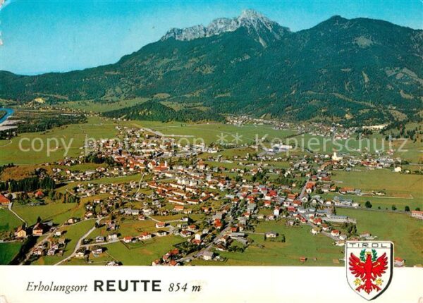 Reutte Tirol Fliegeraufnahme