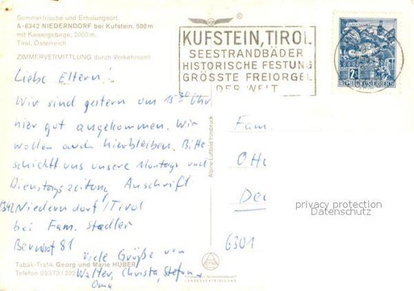 Niederndorf Kufstein Fliegeraufnahme mit Kaisergebirge – Bild 2