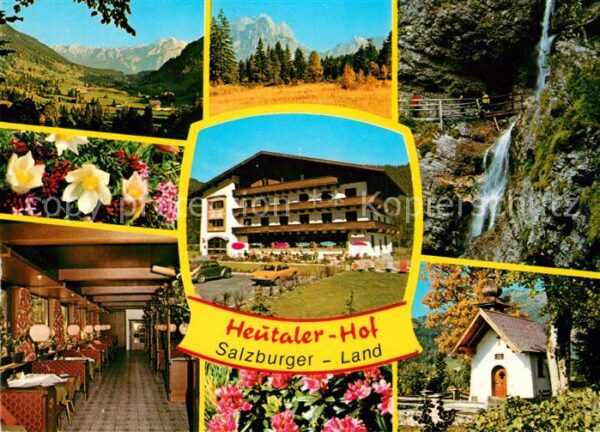Heutal Unken Gasthof Pension Heutaler Hof Gaststube
