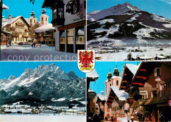 St Johann Tirol Teilansichten Panorama