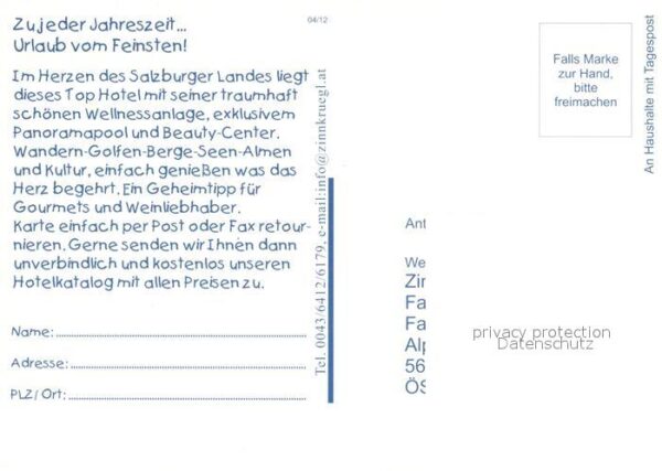 St Johann Pongau Zinnkrügl Wellness Gourmet und Relax Ho – Bild 2