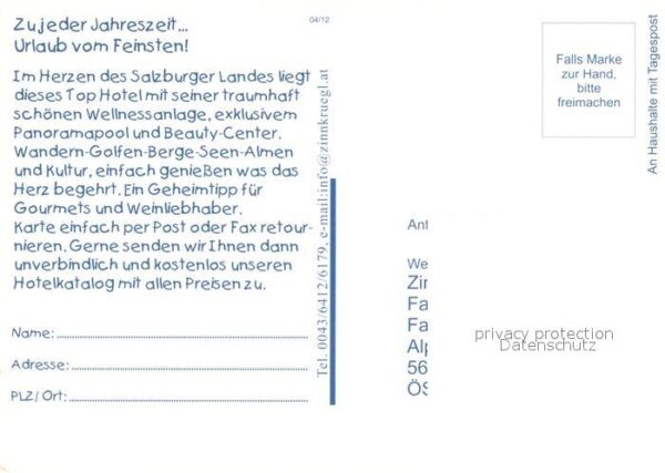 St Johann Pongau Wellness Gourmet und Relax Hotel Zinnkr – Bild 2