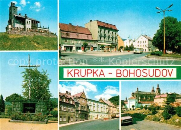 Krupka Bohosudov Komari vizka Stred mesta Pama