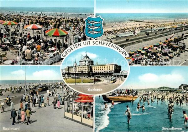 Scheveningen Strandleven Strandgezicht Boulevard