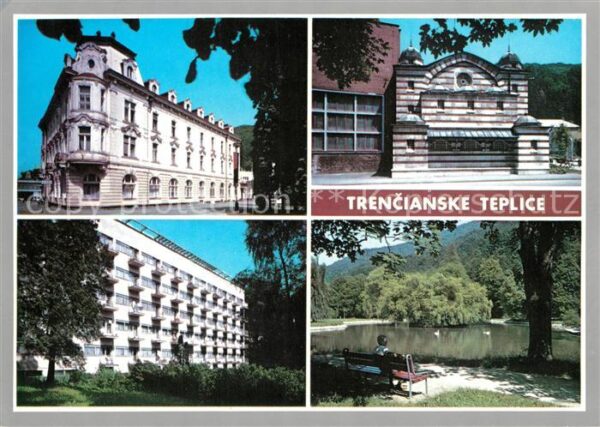 Trencianske Teplice Liecebne domy Viara a Machnac Odpocivat
