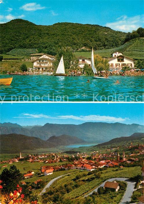 Kalterer See Suedtirol Ostufer Pension Klughammer Mendelstrass