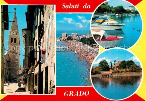 Grado Gorizia Citta vecchia La spiaggia Casa di pesca
